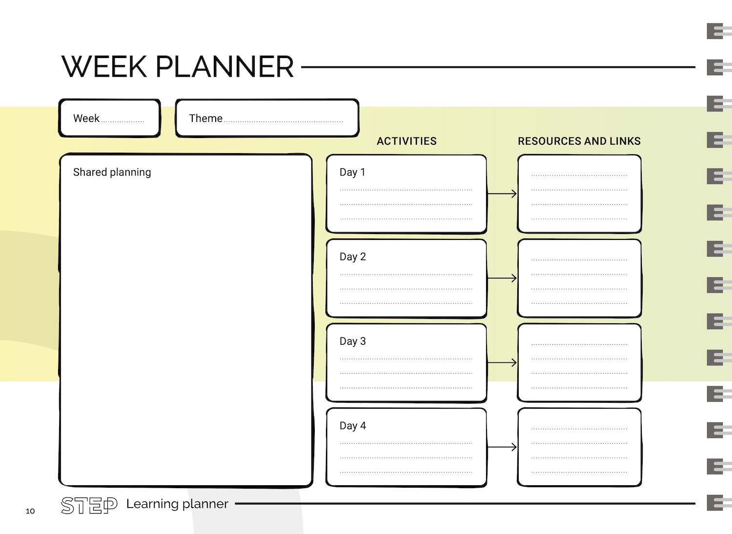 Digital Learning Planner STEP